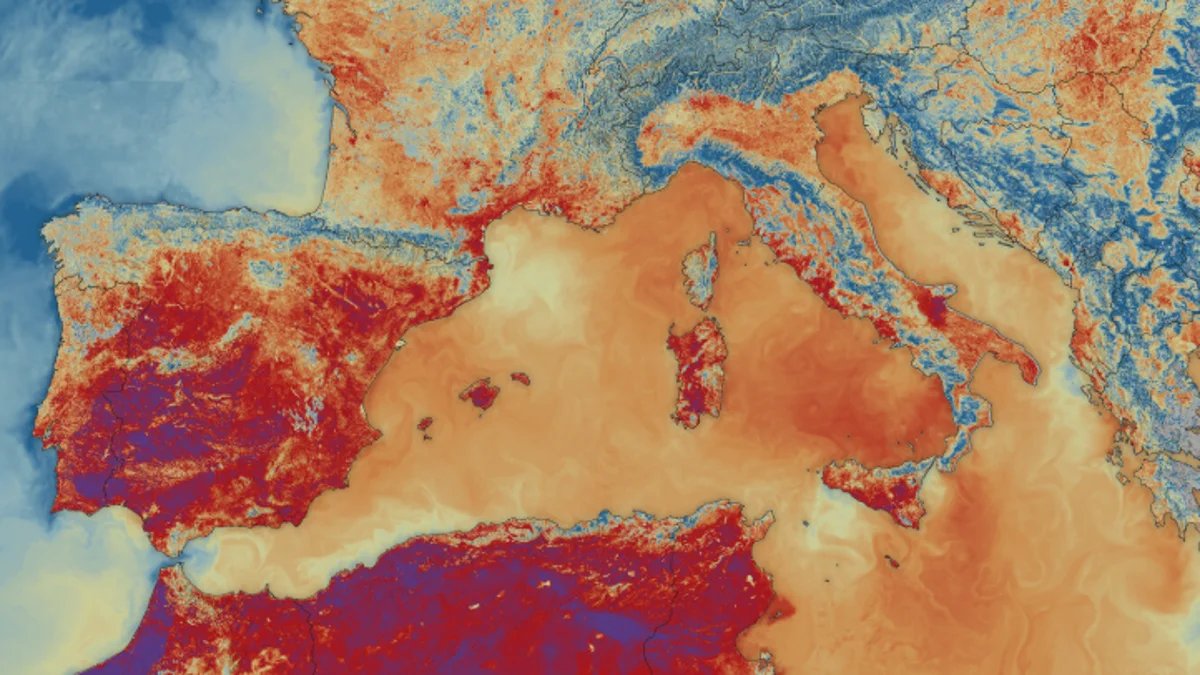 Esto es lo que dispara las olas de calor en el Mediterráneo