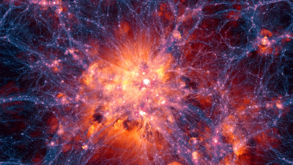 La materia oscura llegó desde otro universo